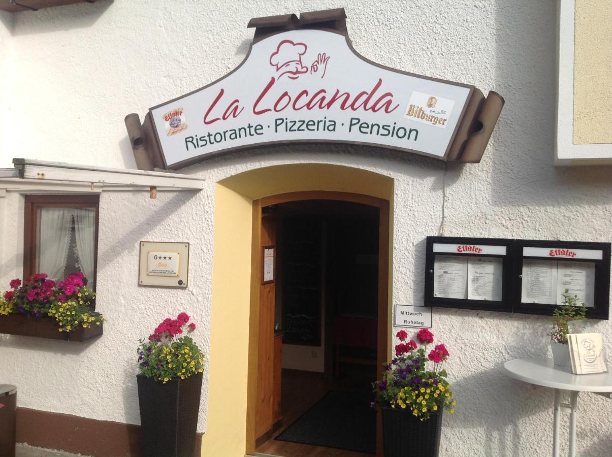 La Locanda Ristorante Pizzeria Garni Ohlstadt Exteriör bild